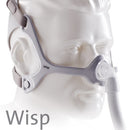 Wisp Nasal Mask with Fabric Frame and Headgear