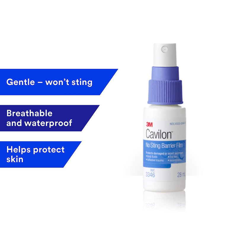 3M Cavilon No Sting Barrier Film, 28 ml Bottle Case of 12
