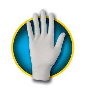 Kleenguard G10 Nitrile Utility Glove 241 mm NonSterile - Large 150 Count