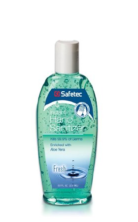 Safetec Instand Hand Sanitizer w/Aloe Vera - 8 oz
