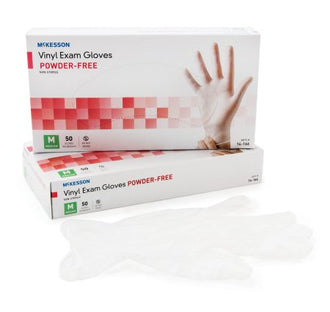 McKesson Confiderm Powder-Free Exam Gloves - 50 Count