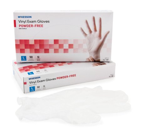 McKesson Confiderm Powder-Free Exam Gloves - 50 Count