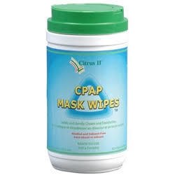 CPAP Cleaning Kit with Citrus CPAP Cleaning Wipes, 62 Count and CPAP Tube Cleaning Brush, 6 Foot