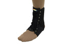 MAXAR Canvas Ankle Brace (with laces) - Black
