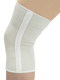 MAXAR Wool/Elastic Knee Brace with Spiral Metal Stays - White