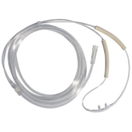 Sunset HCS Nasal Cannula with Ear Cushions Non-Flared Tip with 7 Foot Supply Tube