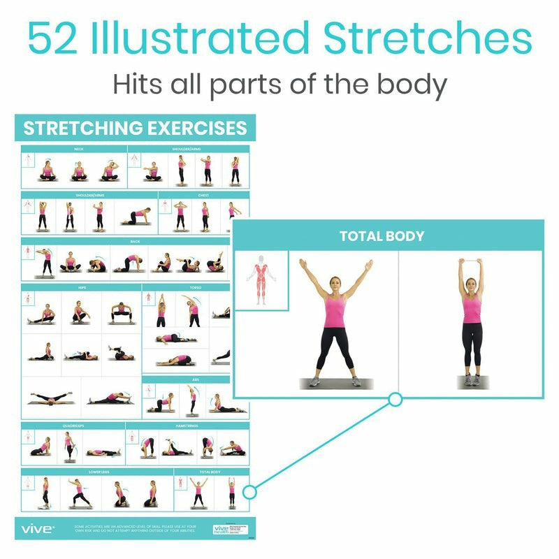 Vive Stretch Strap - Leg Stretch Band to Improve Flexibility