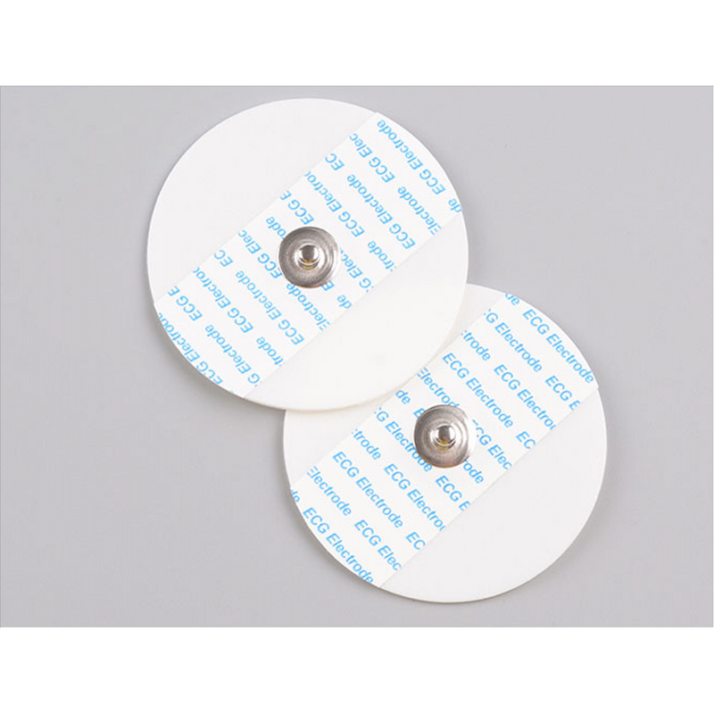 EKG Snap Electrode, Round 55mm Foam - Pack of 50 – HelpMedicalSupplies