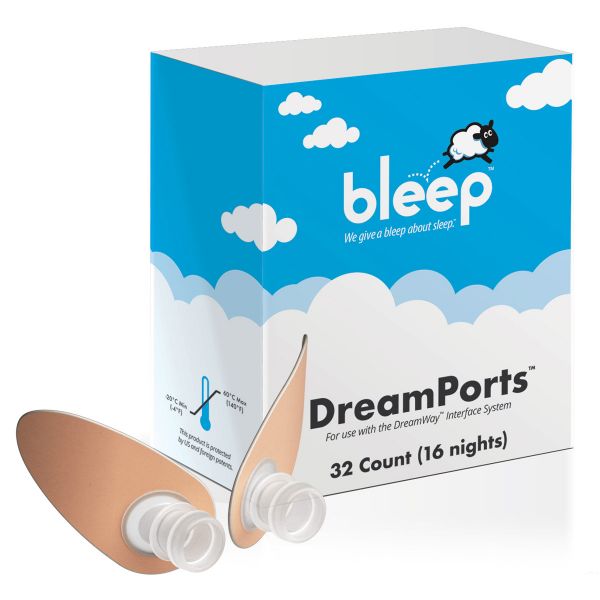 Bleep DreamPorts Adhesive Patches - 32 Count (16 Nights)