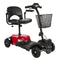 Bobcat X4 Compact Transportable Power Mobility Scooter, 4 Wheel, Red