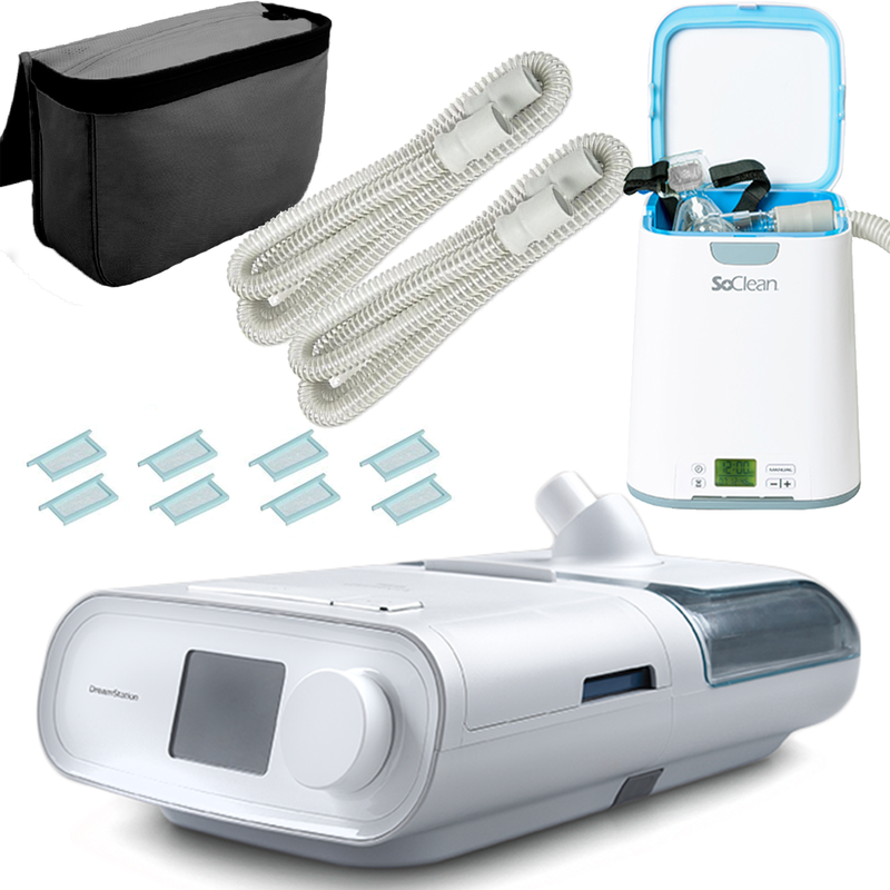 SALE Philips Respironics DREAMCLEAN 600 - Dreamstation BiPAP Kit w/SoClean2