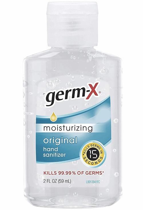 Germ-X Hand Sanitizer, 2 oz Ethyl Alcohol Gel Bottle