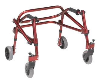 Nimbo 2G Lightweight Posterior Walker, Extra Small, Castle Red