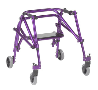 Nimbo 2G Lightweight Posterior Walker with Seat, Small, Wizard Purple