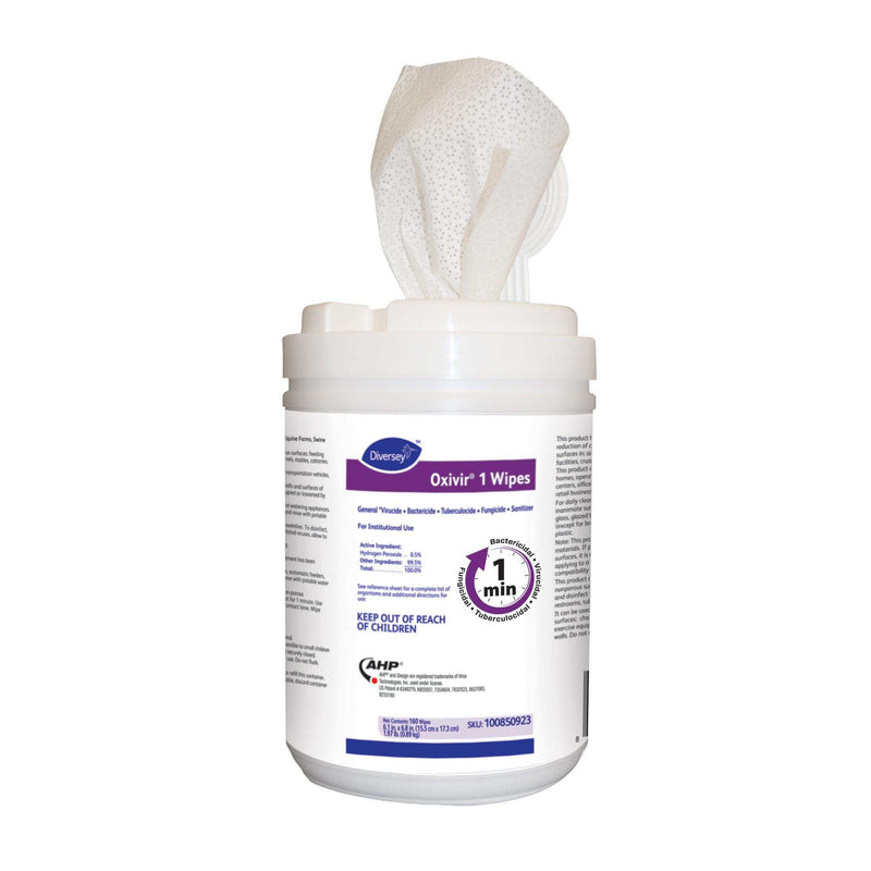 Oxivir 1 Surface Disinfectant Cleanroom Wipes - 60 Count