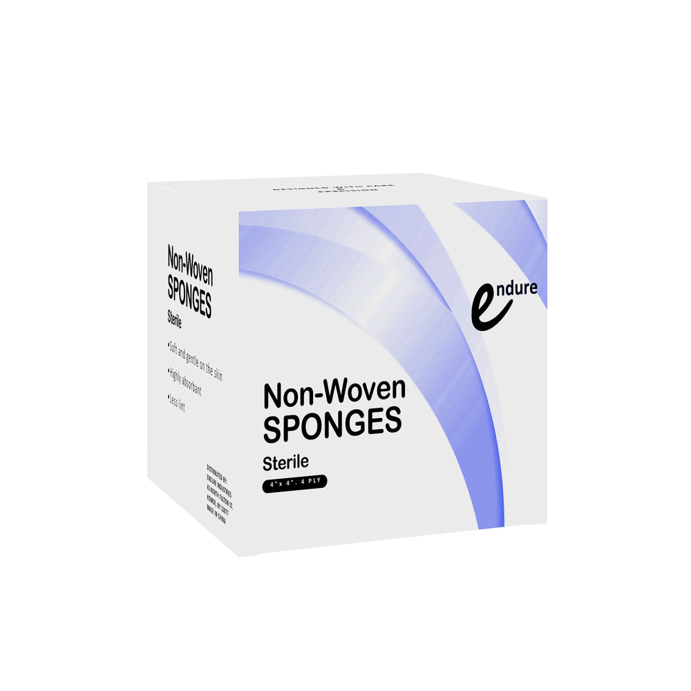 Endure Sterile Non-Woven Sponge, Folded Edge, Standard