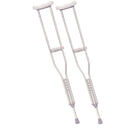 Walking Crutches with Underarm Pad and Handgrip, Adult, 1 Pair