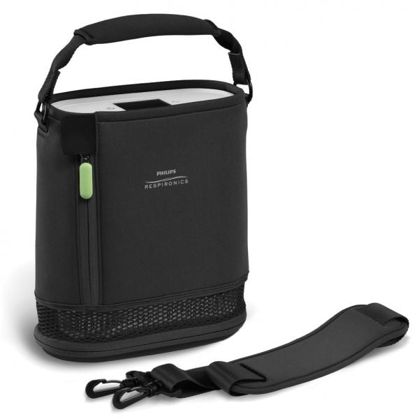 Respironics SimplyGo Mini Carry Bag & Strap - Black