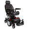 Titan AXS Mid-Wheel Power Wheelchair, 16"x16" Captain Seat