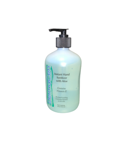 DermaCen Hand Sanitizer w/Aloe - 18 oz Ethyl Alcohol